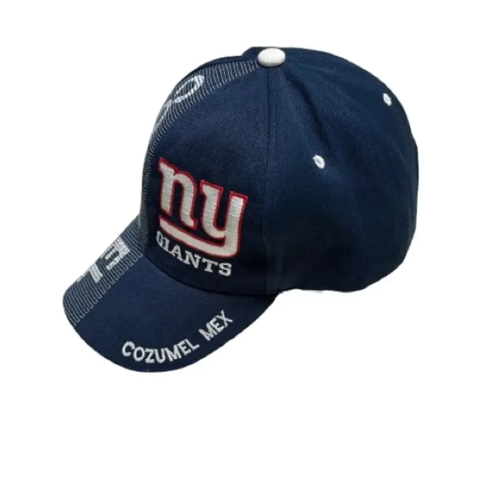 GUC New York Giants Novelty Souvenir Navy Logo Baseball Cap.